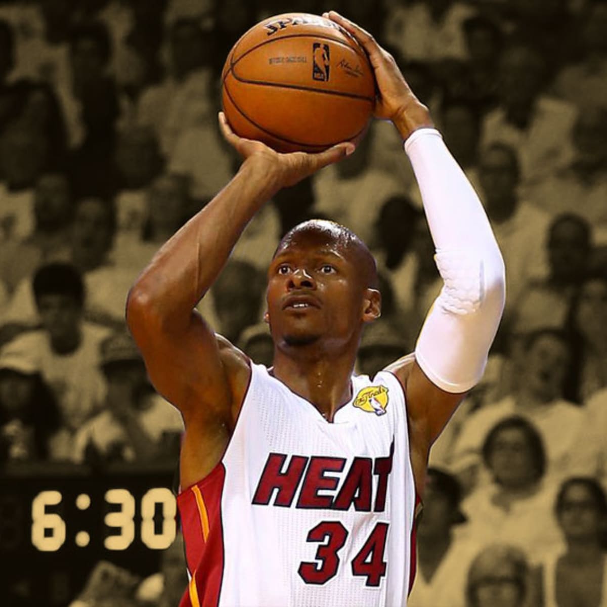 Ray Allen on what went through his mind before making the infamous