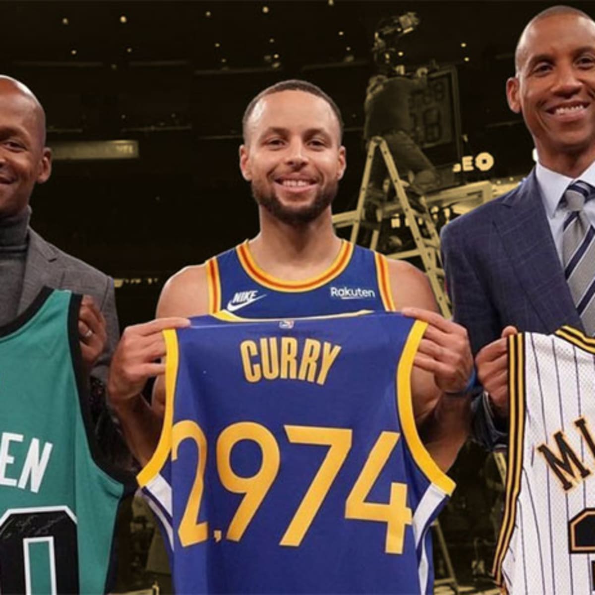 Ray allen clearance on stephen curry