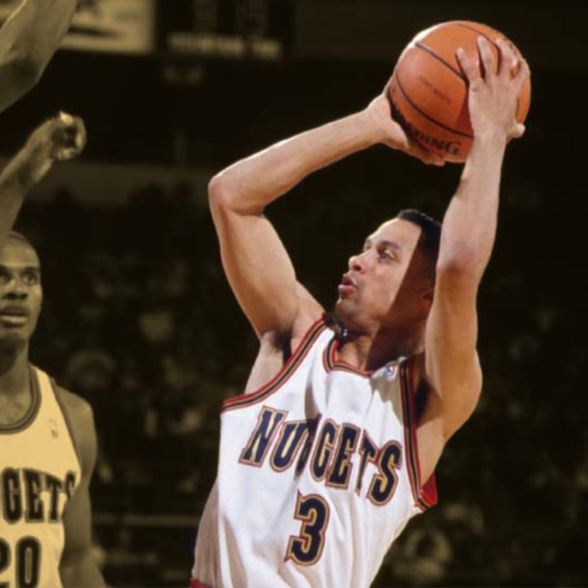 Mitchell & Ness NBAジャージ Abdul-Rauf Mahmoud Abdul-Rauf Denver Nuggets Mitchell & Ness Hardwood