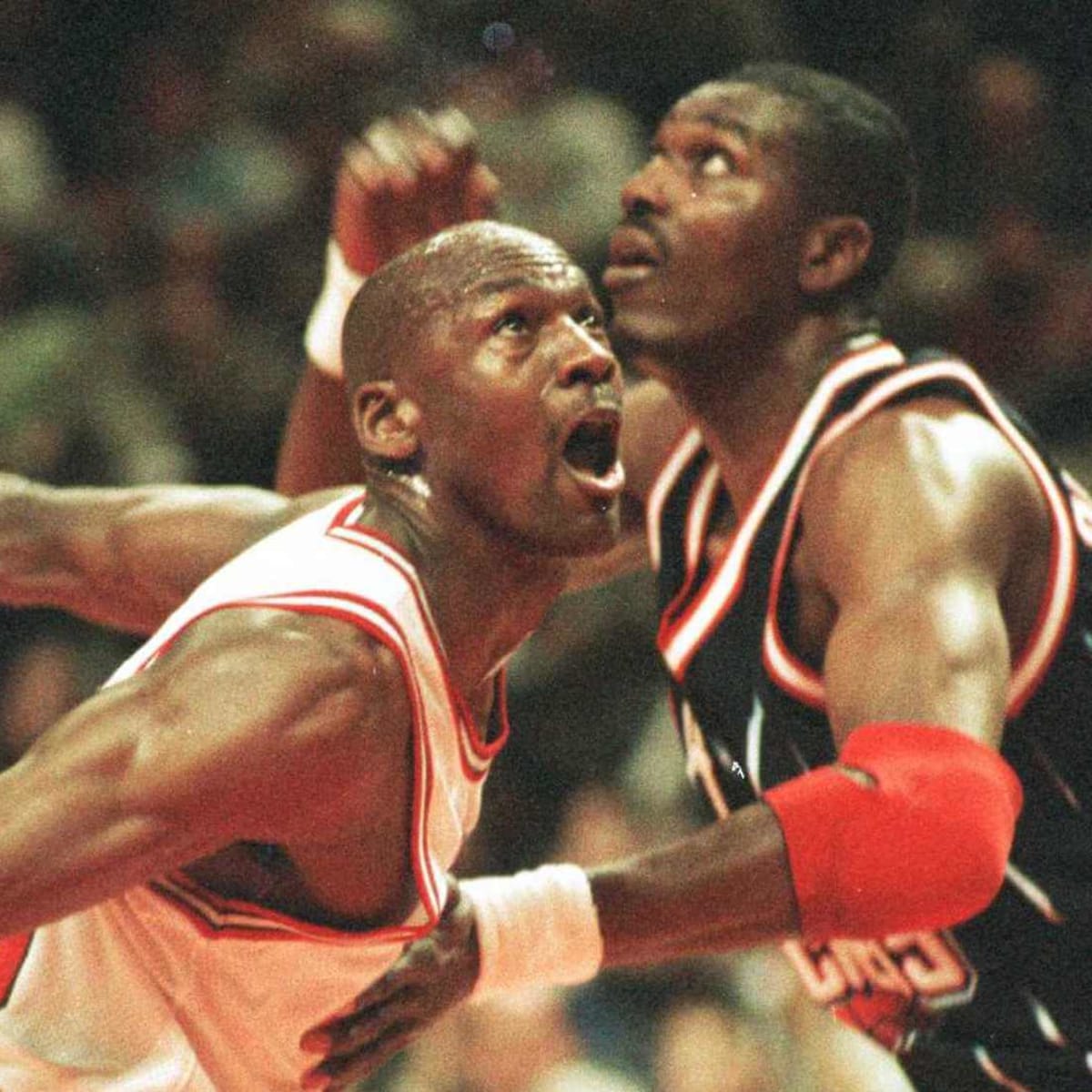 Michael jordan and hakeem olajuwon outlet