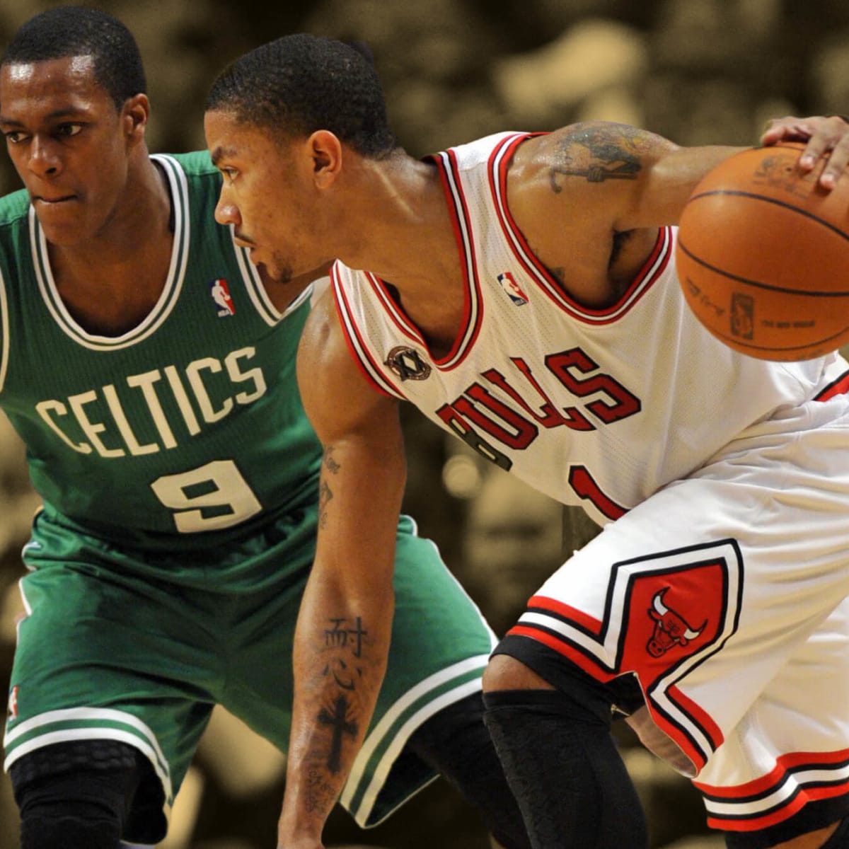 Rajon rondo cheap derrick rose