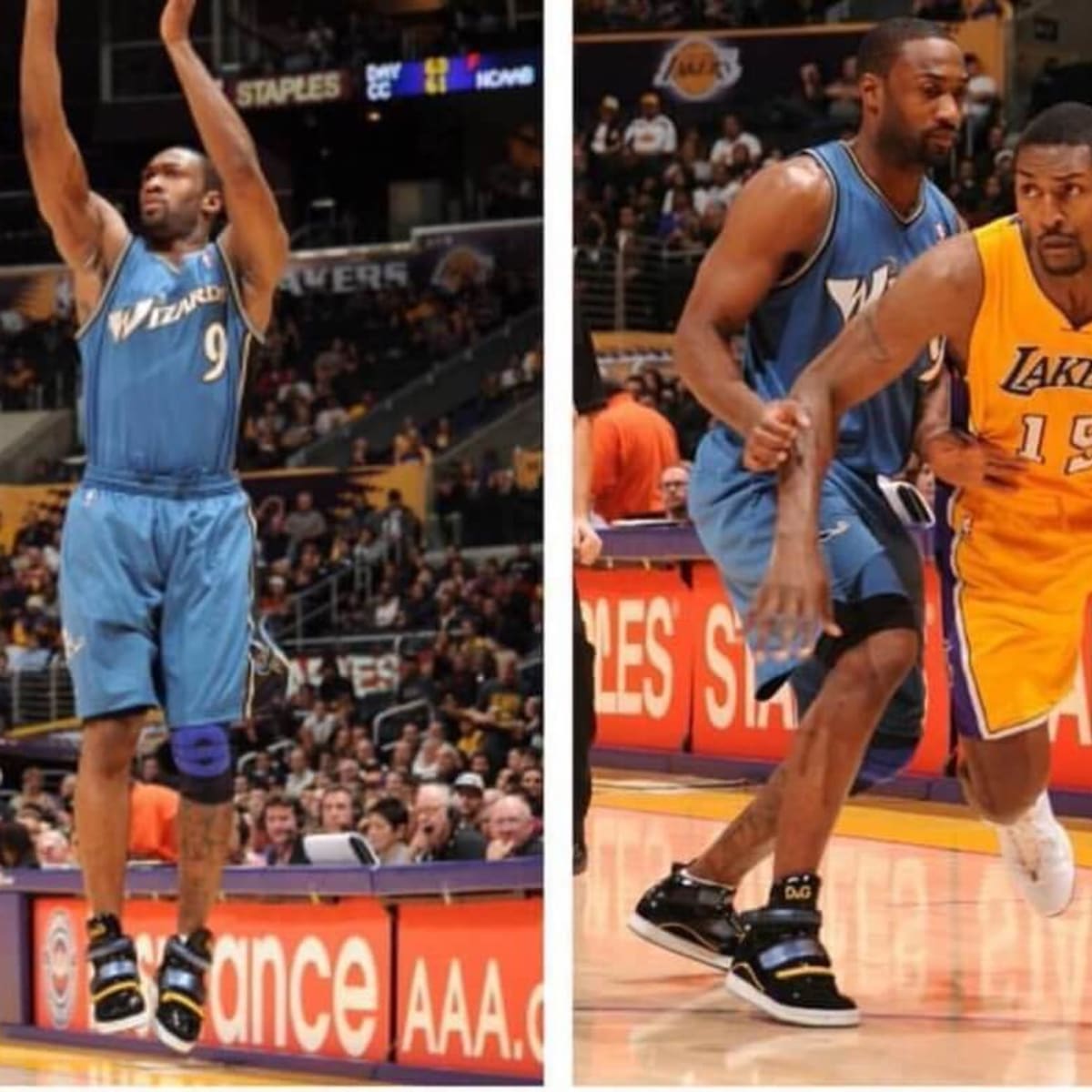 Gilbert Arenas talks about the game against the Lakers when he wore the 395 Dolce Gabbana shoes Basketball Network Your daily dose of basketball