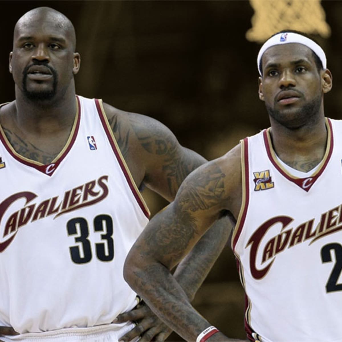 Shaq cavaliers top jersey