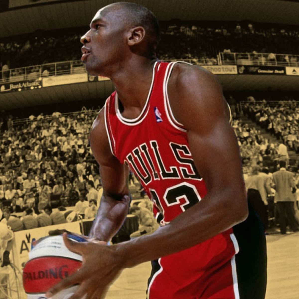 Michael jordan best sale three point