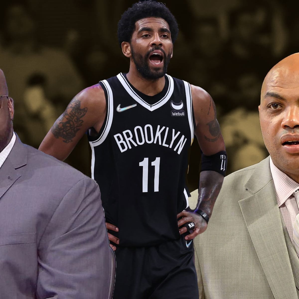 Shaquille O Neal and Charles Barkley roast Kyrie Irving for his