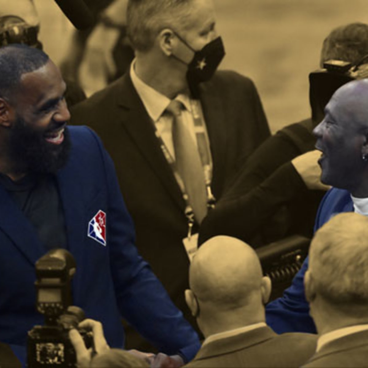 When LeBron James first meet Michael Jordan Basketball Network Your daily dose of basketball