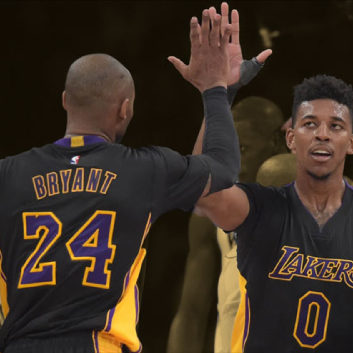 He cried a little bit in the locker room Nick Young reminisces