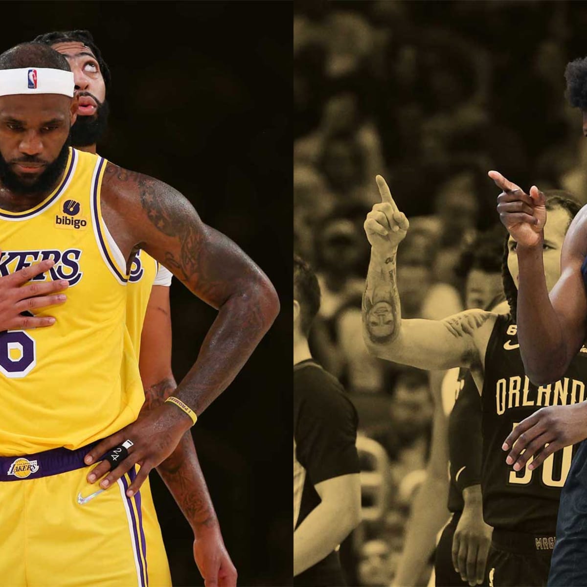 Mo Bamba calls the LeBron AD duo the 3 6 Mafia Basketball