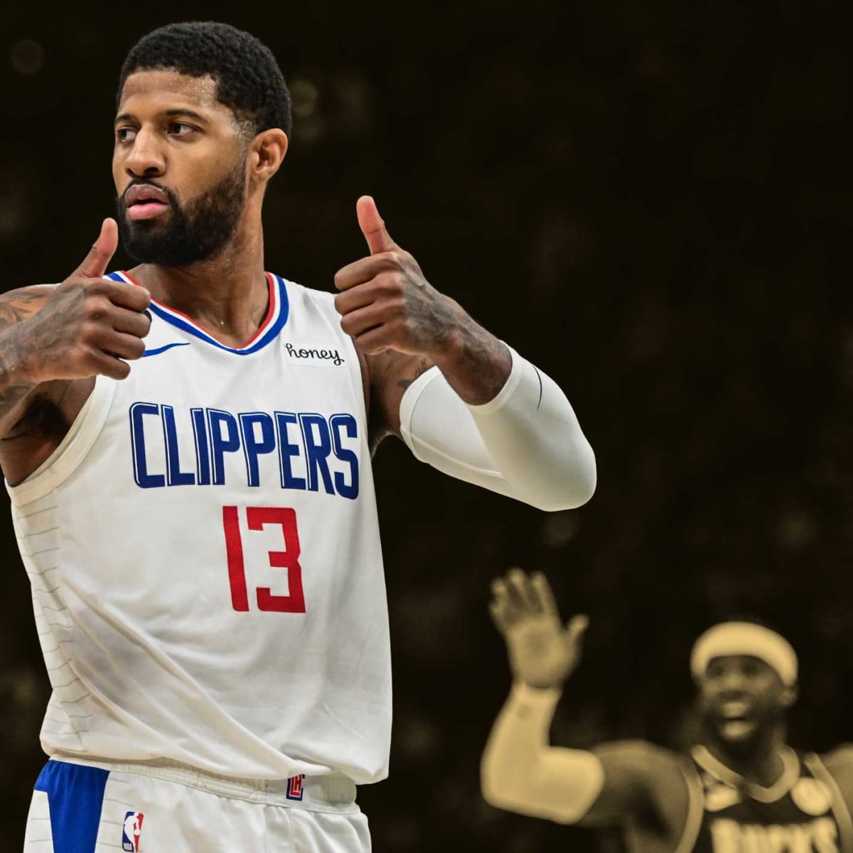 Paul george sales clippers number