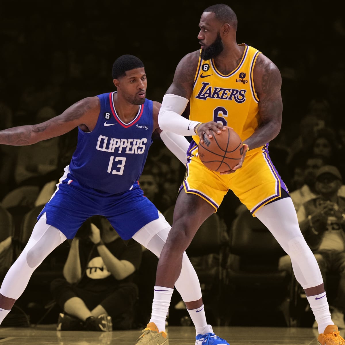 Paul george lebron james 2025