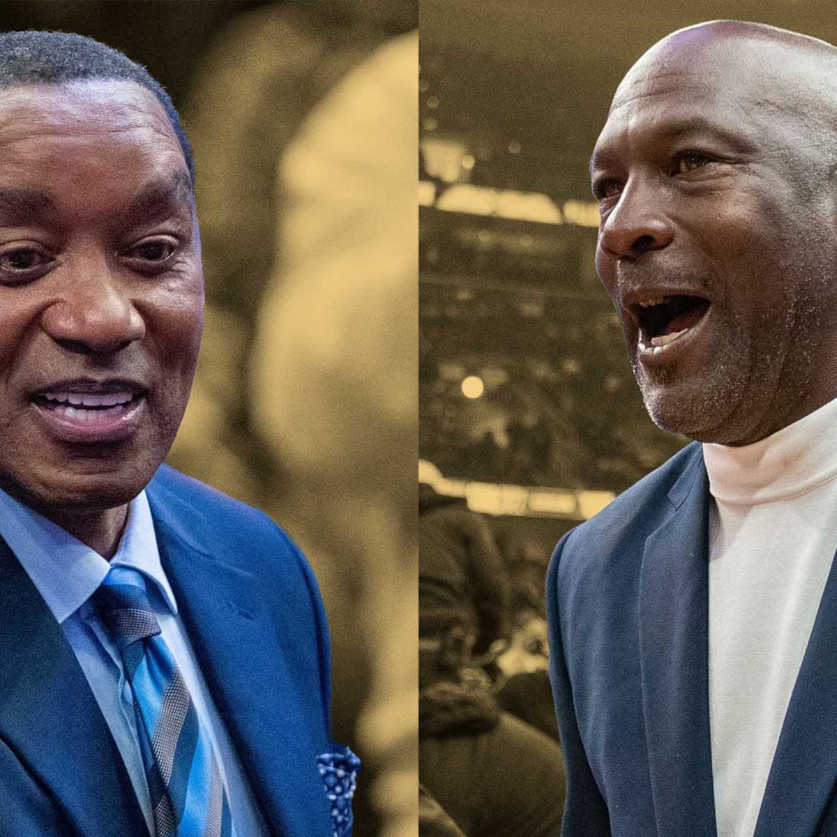 Isiah thomas michael jordan new arrivals