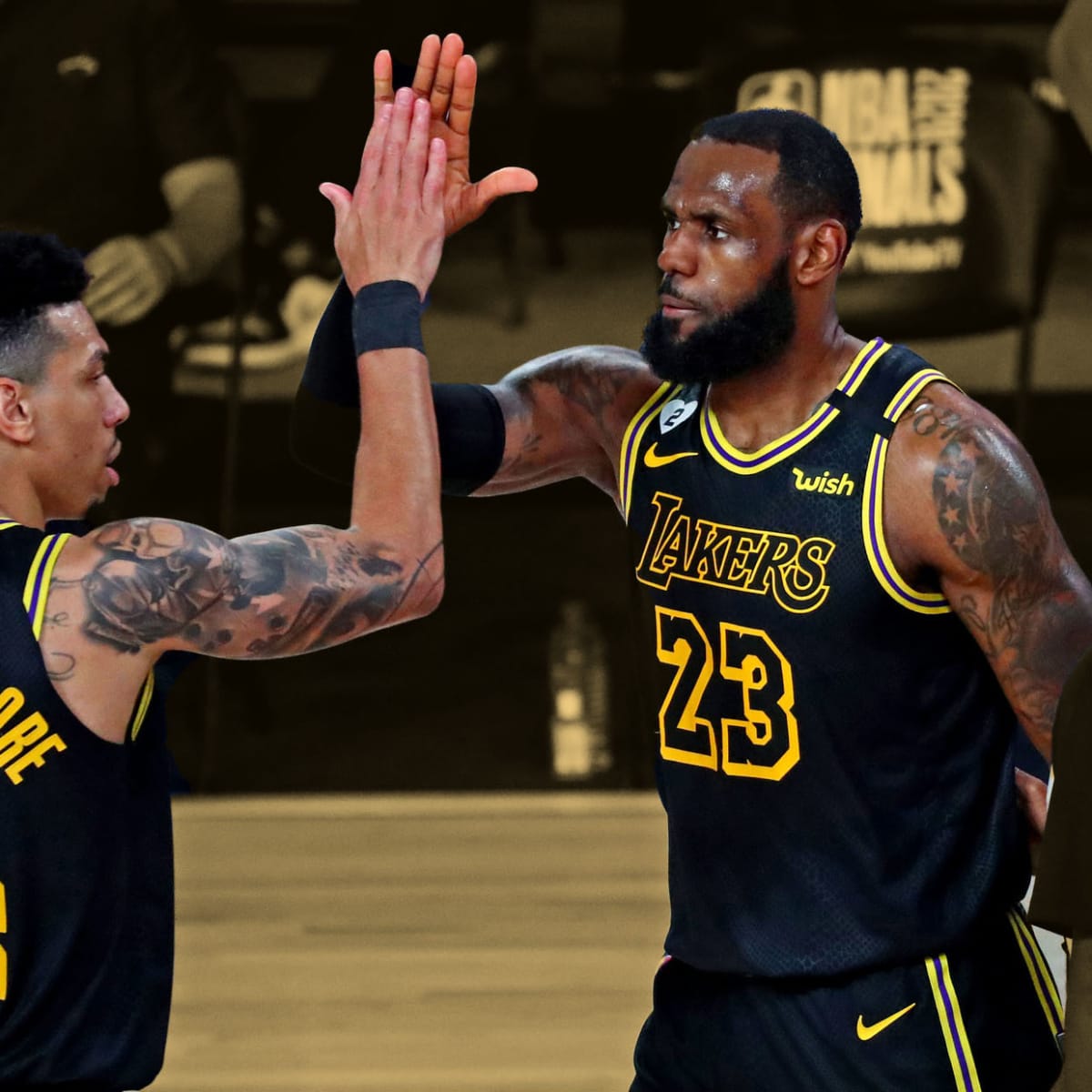 Lebron james and danny green sales