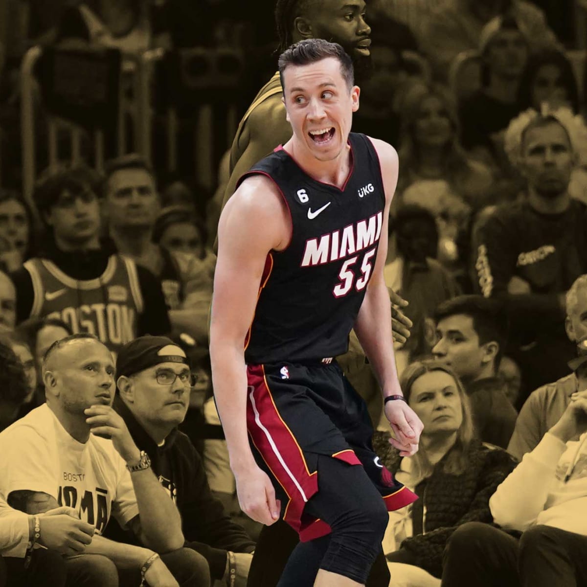 Duncan Robinson shares crazy backstory to his taunt vs. Celtics