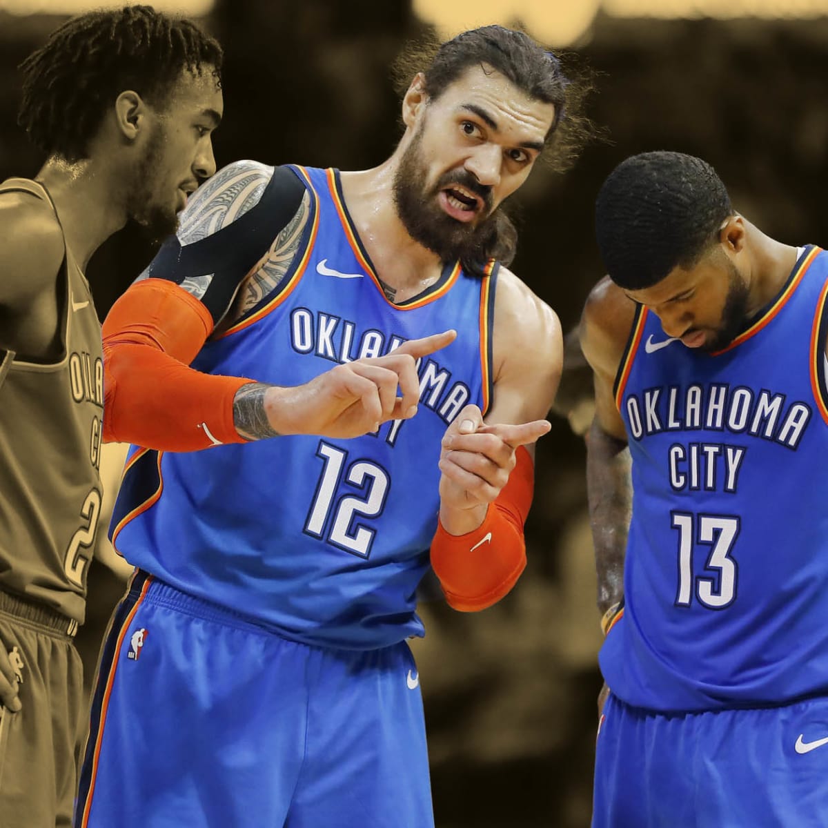 Adams oklahoma city thunder hot sale jersey