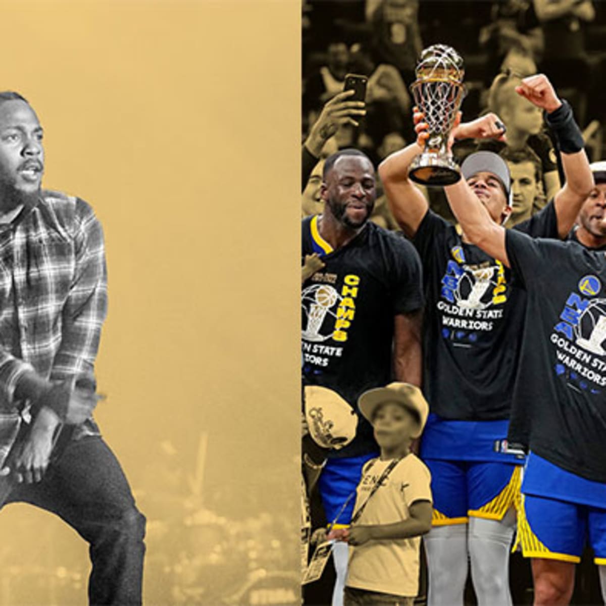 The Kendrick Lamar streak remains alive for the Golden State Warriors Basketball Network Your daily dose of basketball