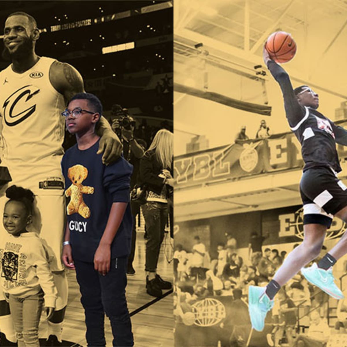Lebron james jr shoe size sales