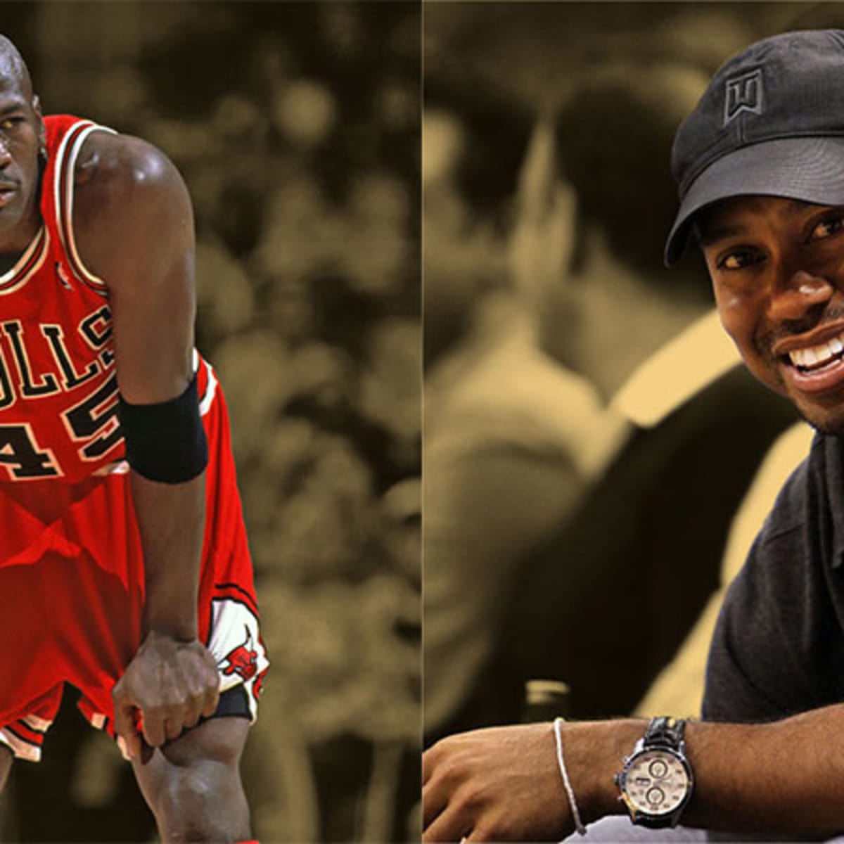 He s scared I ll knock his brains out Michael Jordan revealed