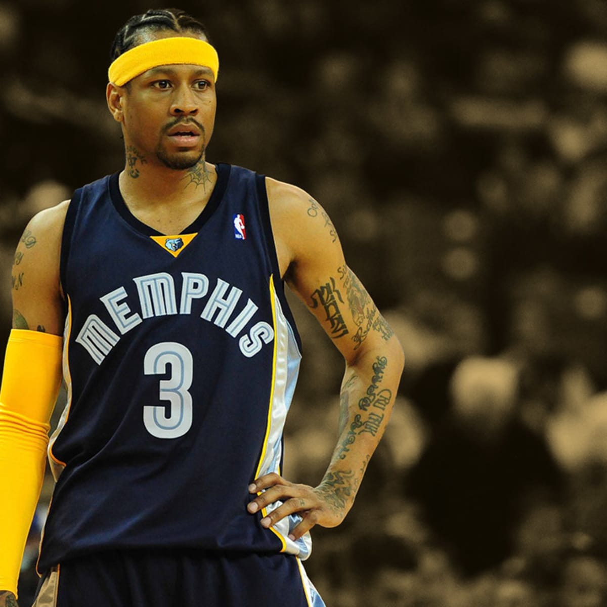 Iverson grizzlies clearance jersey
