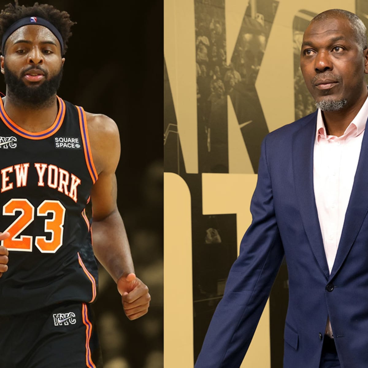 I love his game Hakeem Olajuwon admires a Knicks player who