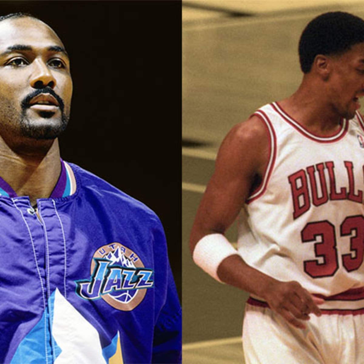Karl malone michael jordan clearance