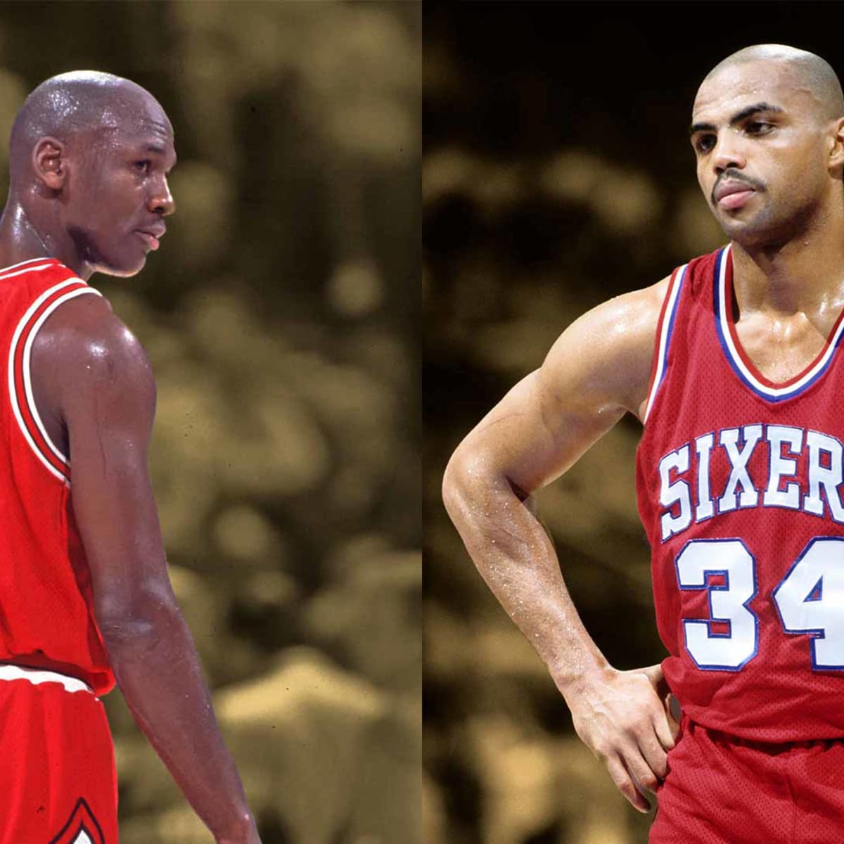 Michael jordan larry bird charles barkley commercial shop