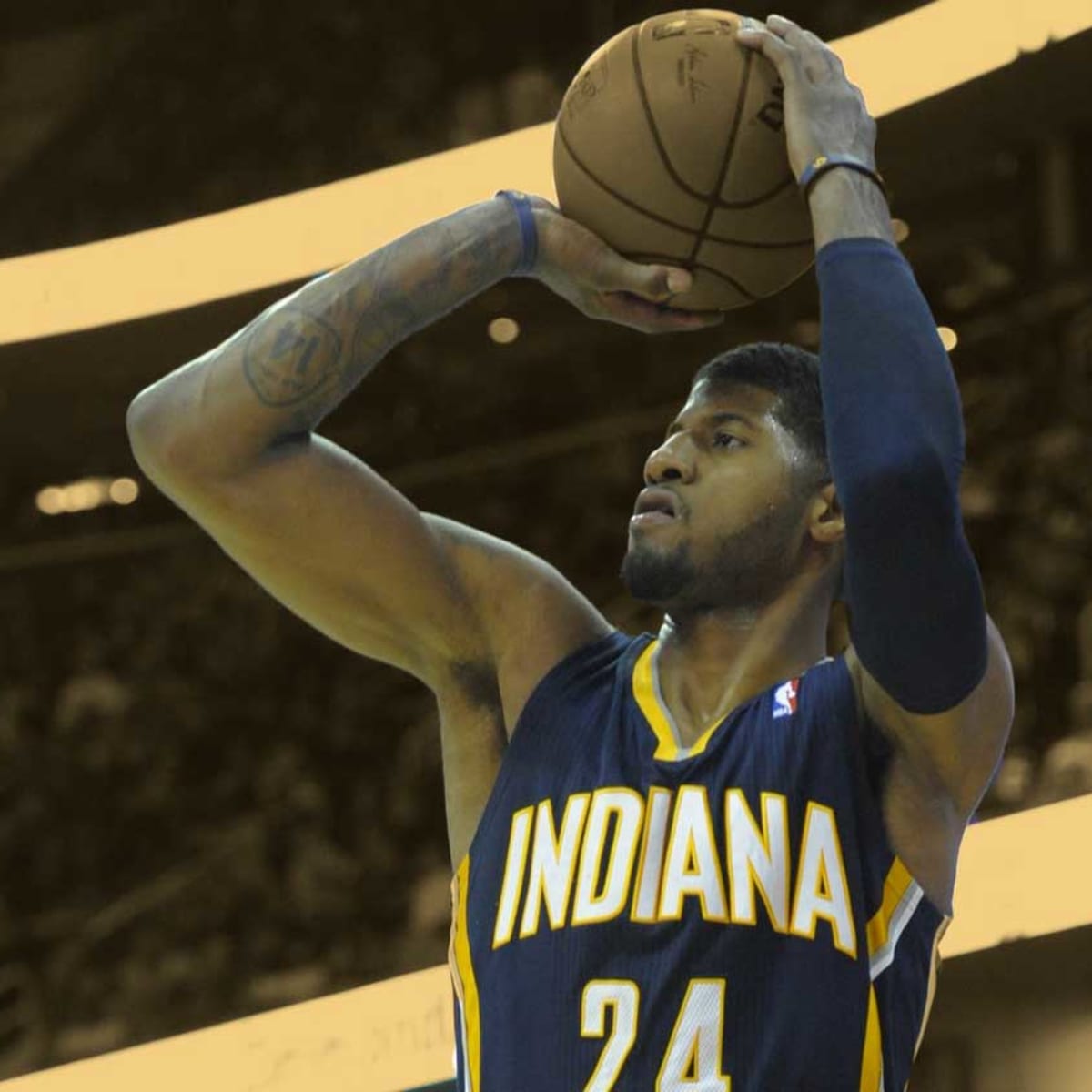 Paul george cheap jersey retirement