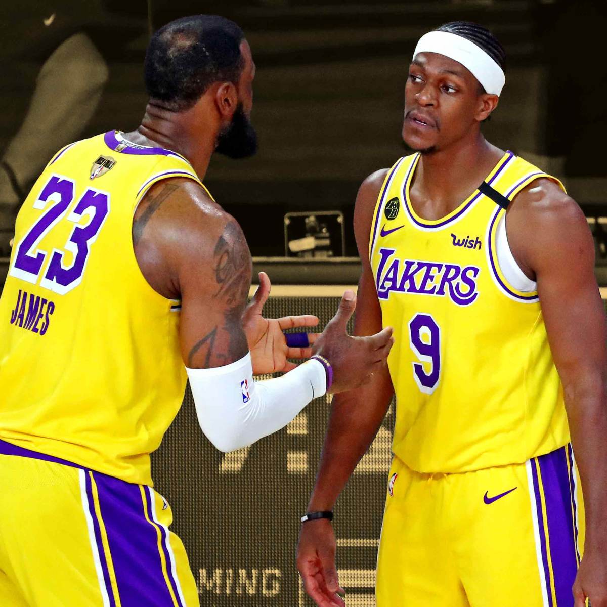 Rondo lebron shirt clearance
