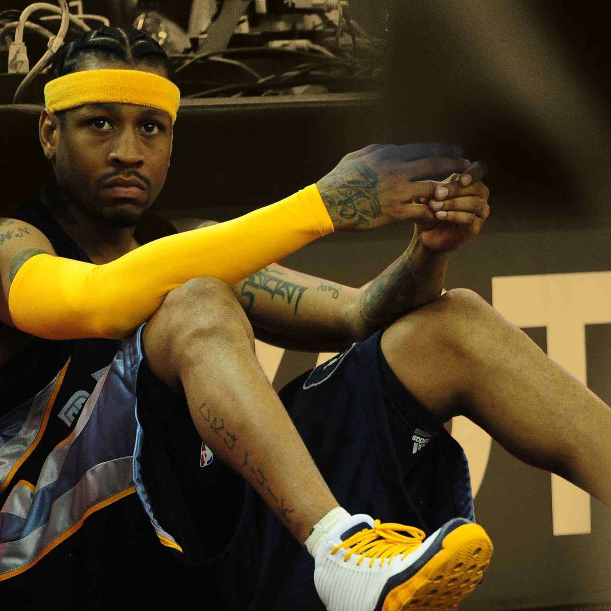 Matt Barnes explains why Allen Iverson wore arm sleeve Basketball Network Your daily dose of basketball