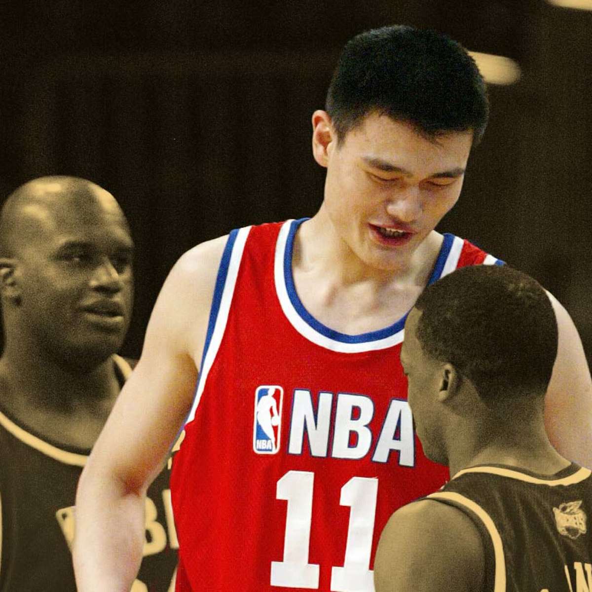 Yao ming michael jordan on sale