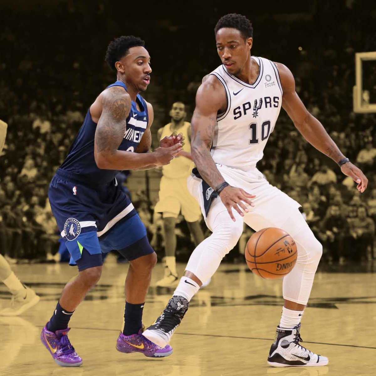 Demar derozan shoes spurs sales
