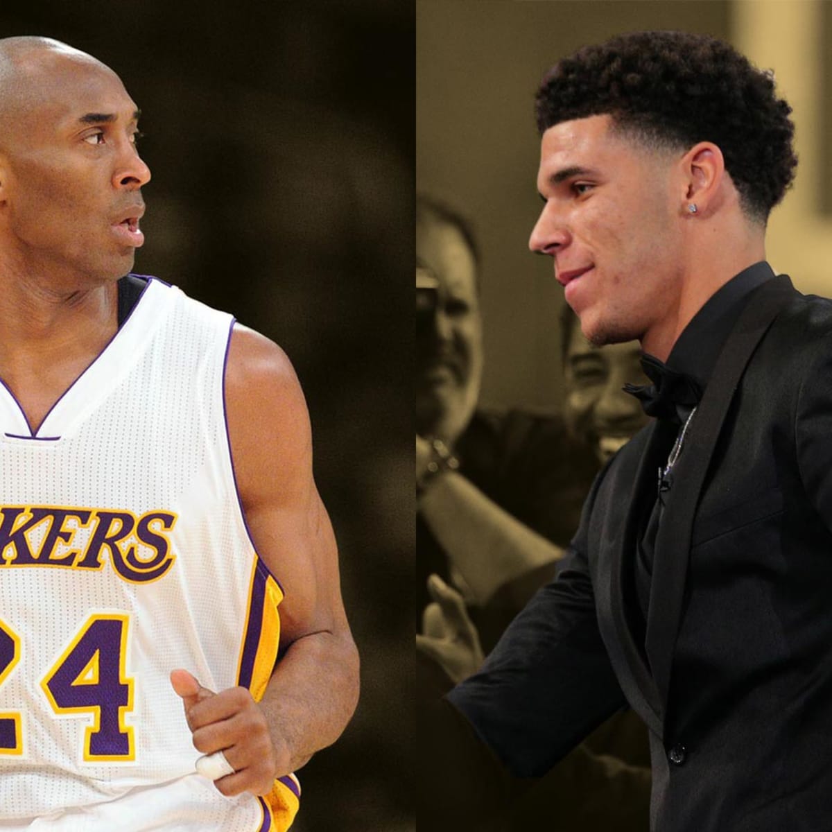 Kobe bryant sale on lonzo ball
