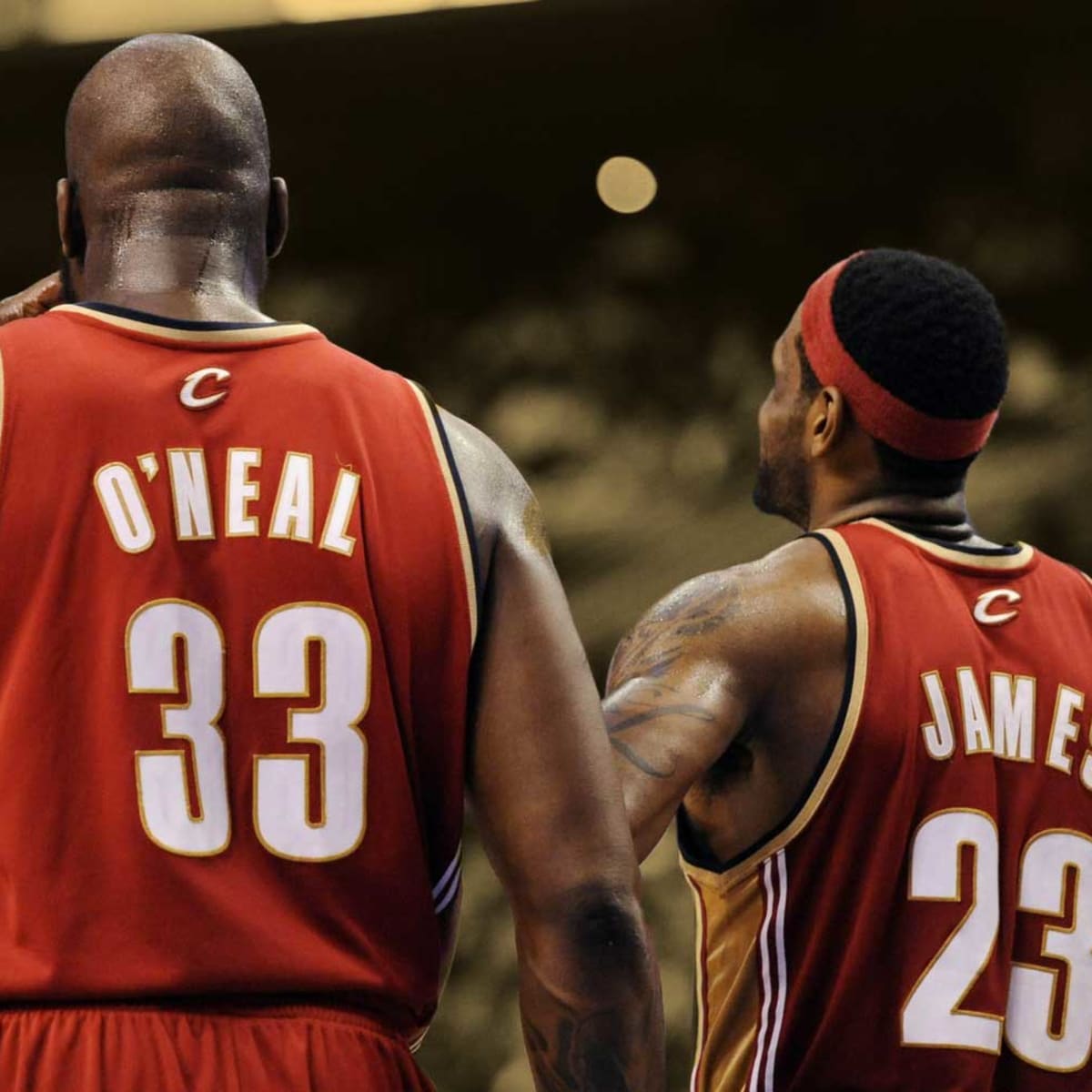 Shaq and lebron cleveland sales