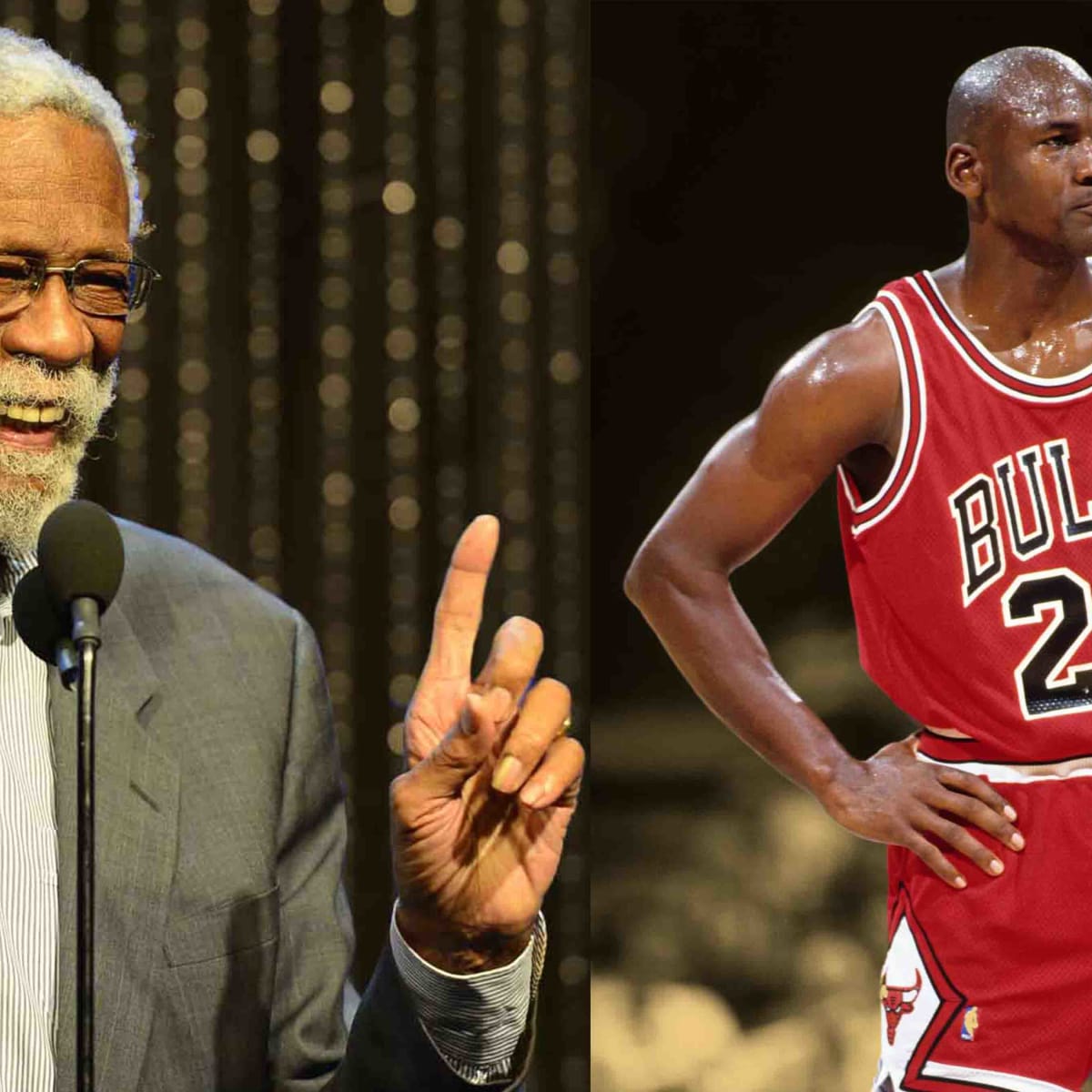 Bill russell discount michael jordan