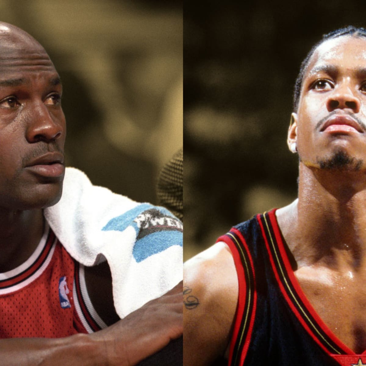 When a rookie Allen Iverson trash talked Michael Jordan Basketball Network Your daily dose of basketball