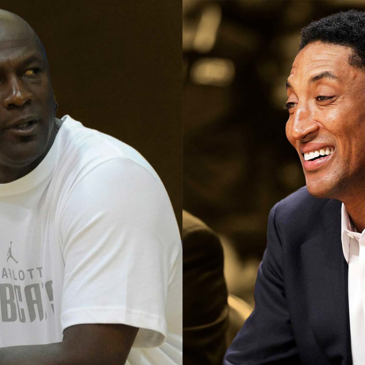Scottie pippen wearing sales jordans
