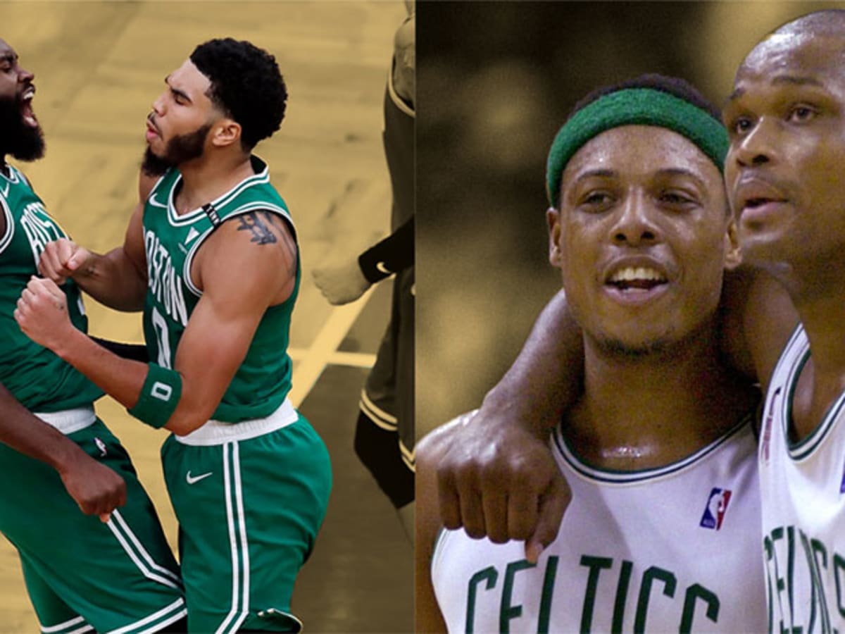 Paul Pierce compares Tatum and Brown to him and Antoine Walker