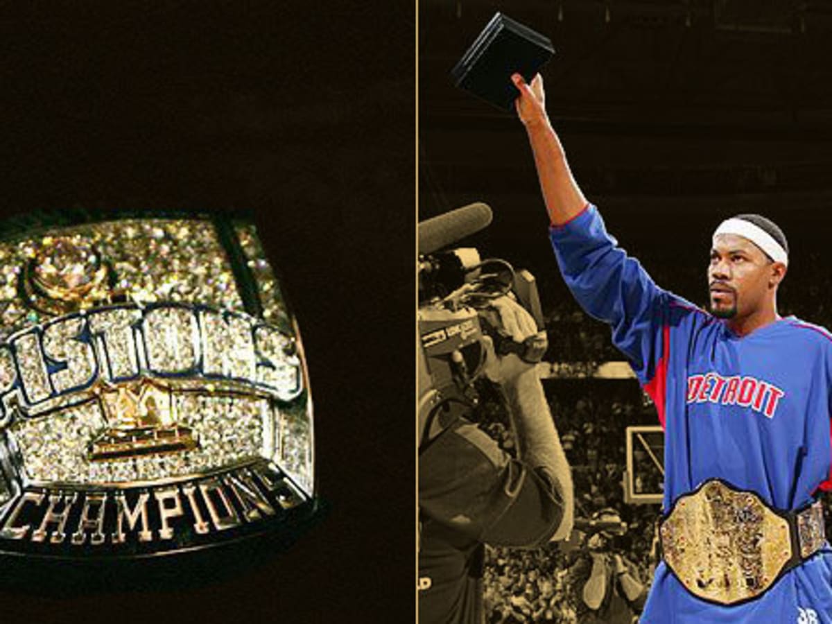 Timeless Sports - Rasheed Wallace rocking the Championship