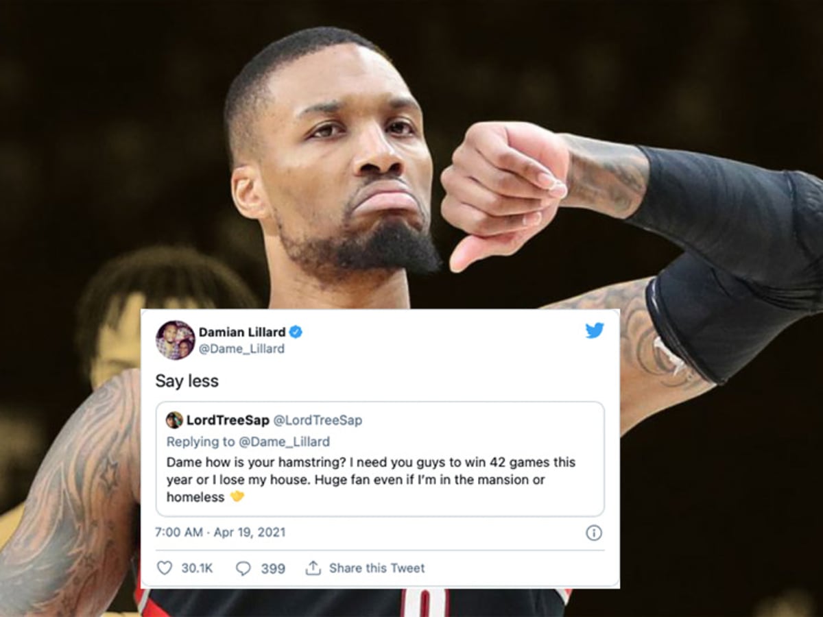 Lakers 24/8 on Instagram: Damian Lillard jokes that he's going to