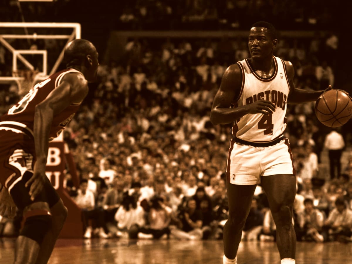 Joe Dumars talked about his healthy rivalry with Michael Jordan