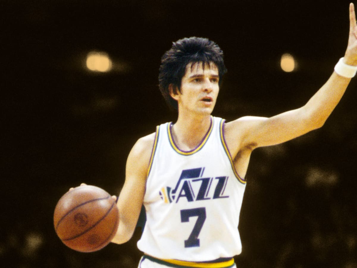 new orleans jazz pistol pete jersey