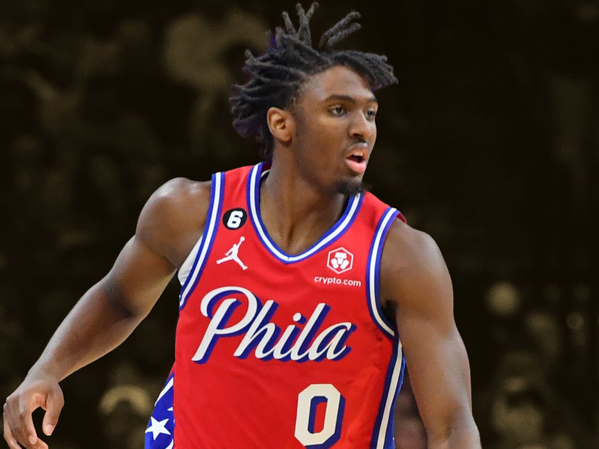 Tyrese Maxey 'In Awe' to See Reporter in Person During Sixers