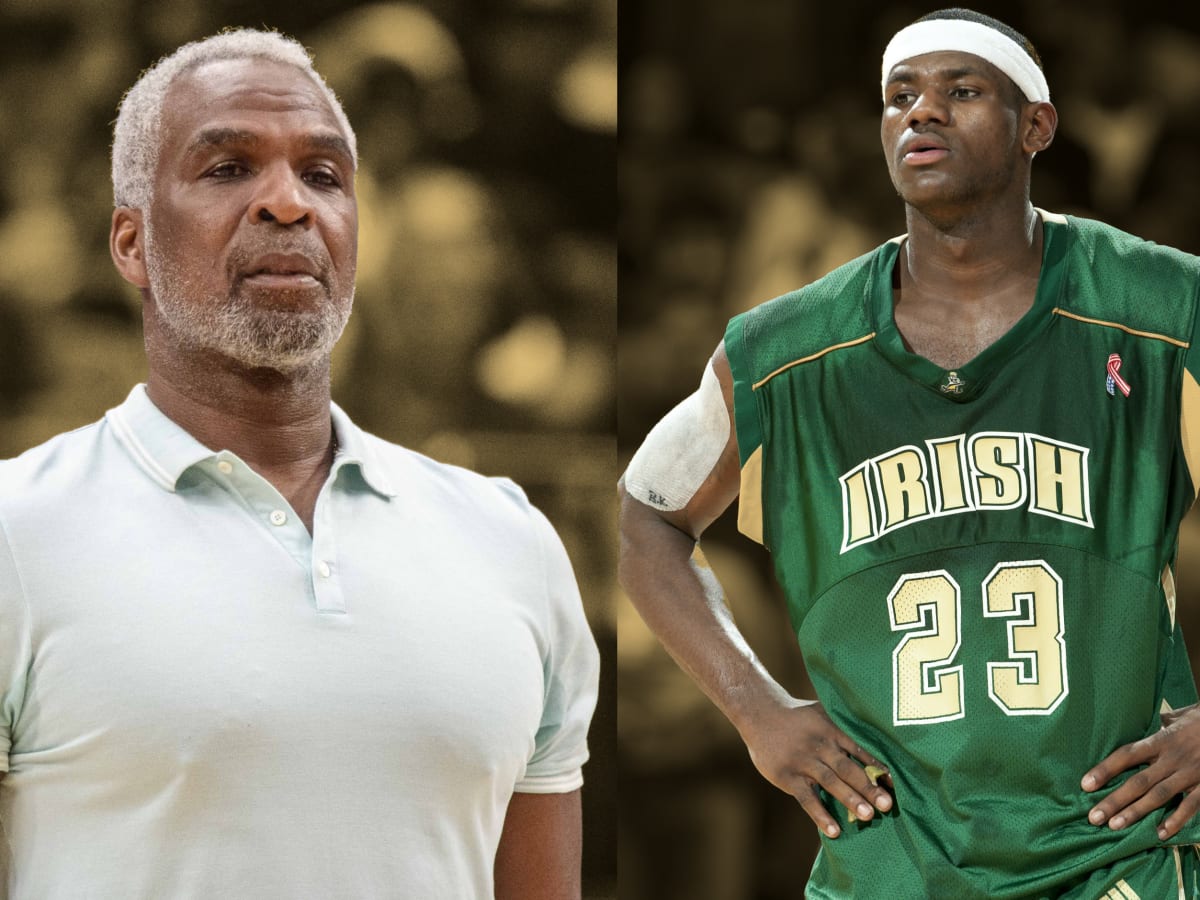 high school legends, Other, Used Lebron James Irish High School Legends  Jersey