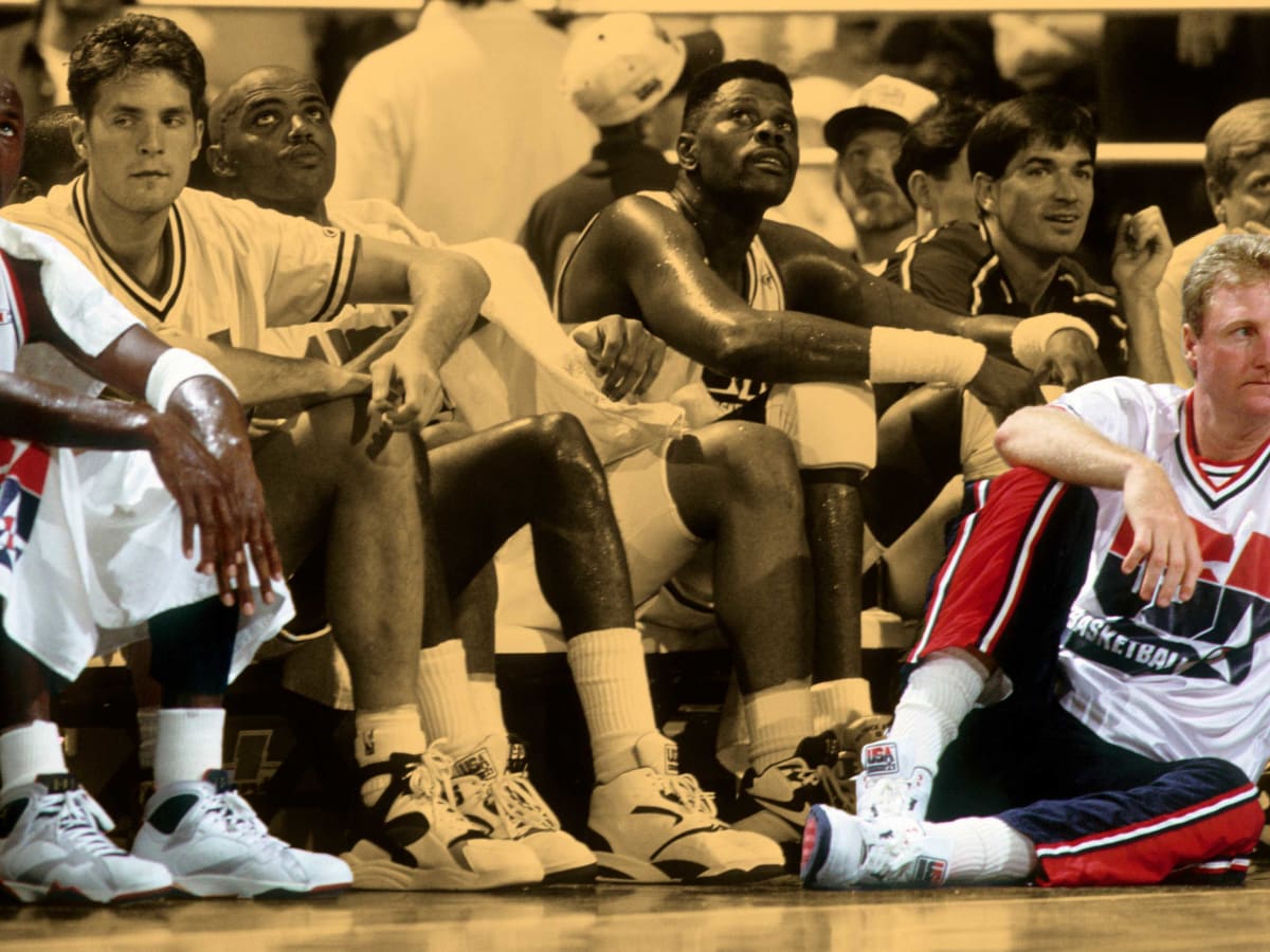 Michael Jordan And Magic Johnson Made Larry Bird Enter A Game He Was Sitting Out For After A Foreign Referee Requested Him To Play, Fadeaway World