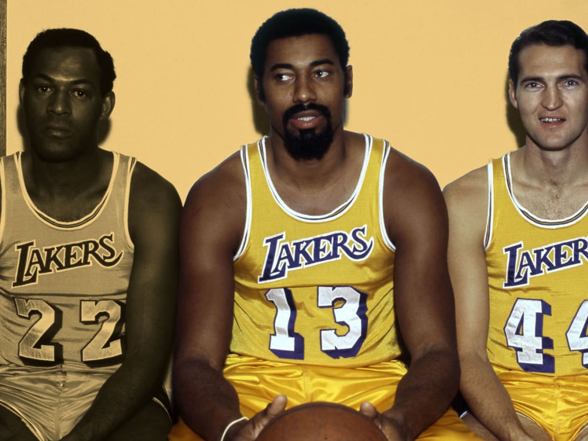 1969 Sport Magazine basketball Jerry West Wilt Chamberlain Los Angeles  Lakers VG