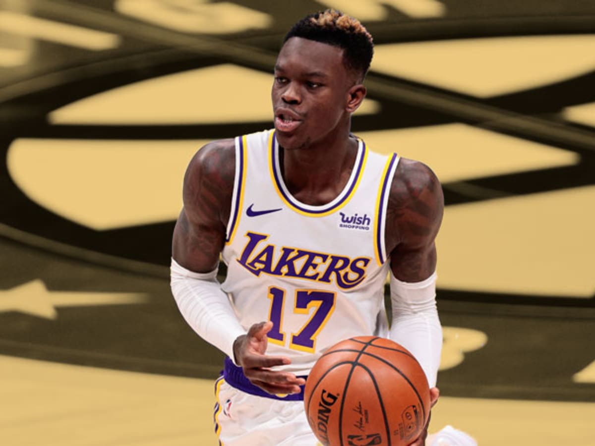 Men's Basketball Uniforms, Los Angeles Lakers #17 Dennis Schroder