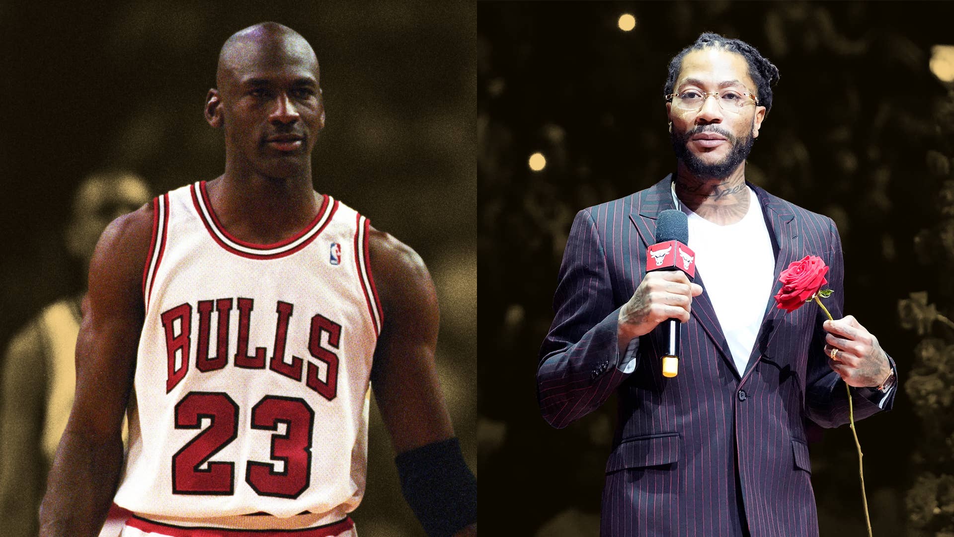 derrick rose and michael jordan