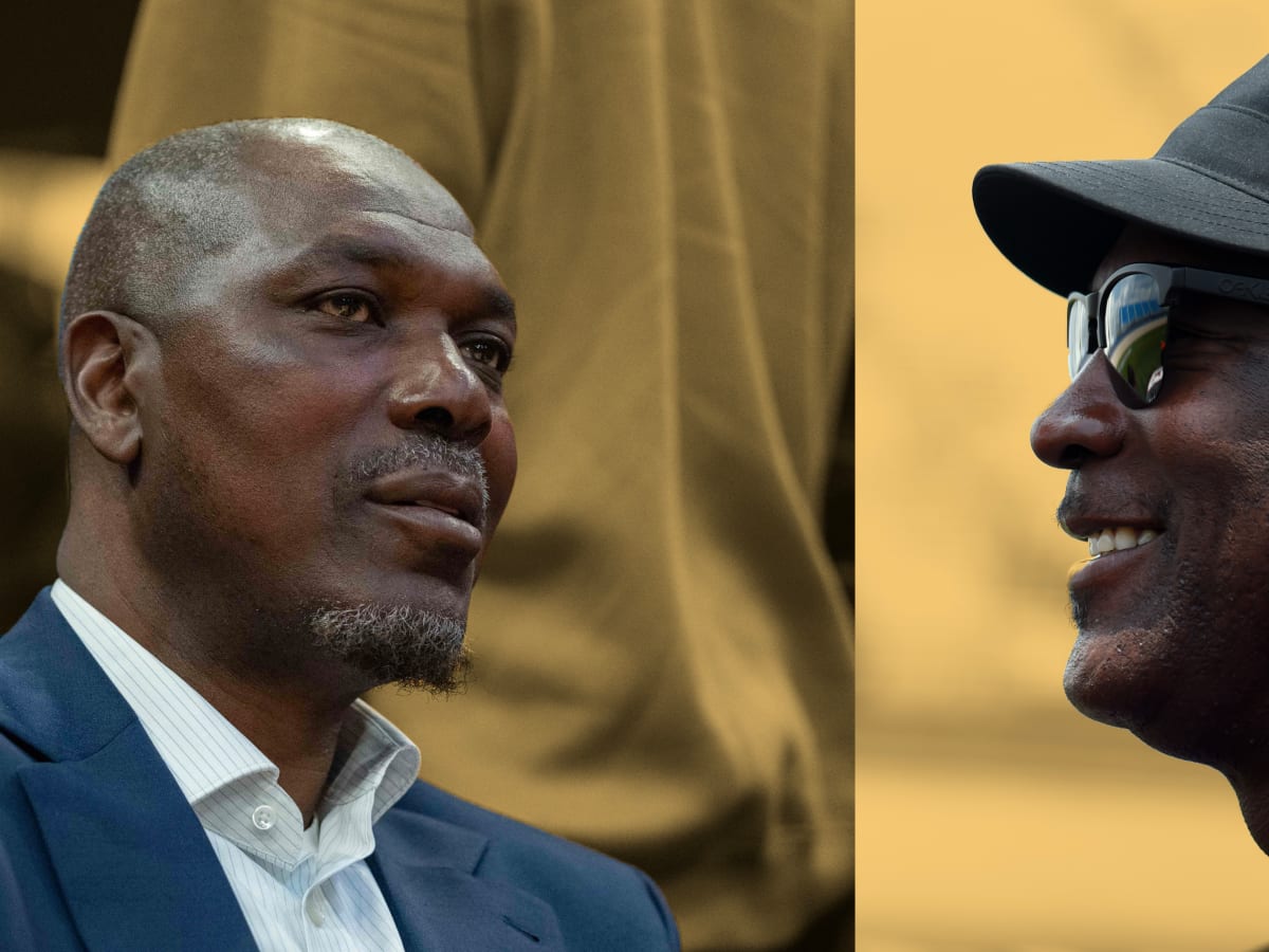 Hakeem olajuwon cheap michael jordan
