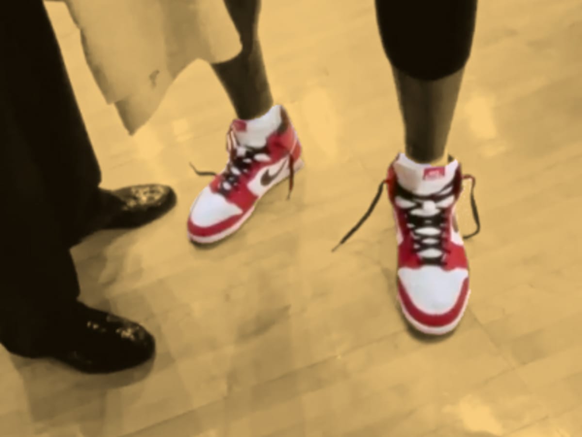 Mj wearing outlet jordan 1
