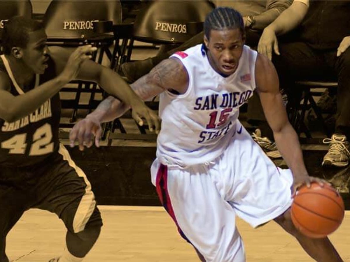 Kawhi leonard college jersey discount