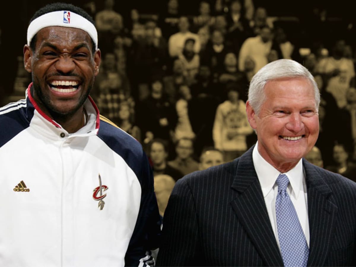 Jerry west lebron james cheap